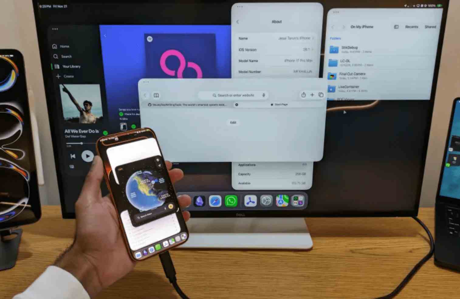 iPadOS is running on the iPhone 17 Pro Max thanks to hackers